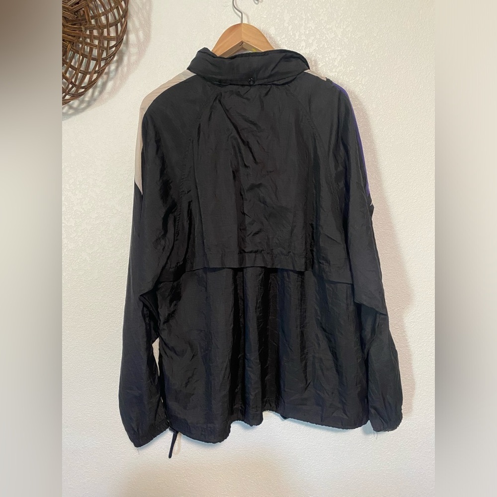 VTG 90s Bike Windbreaker Full Zip Jacket - Picture 2 of 6